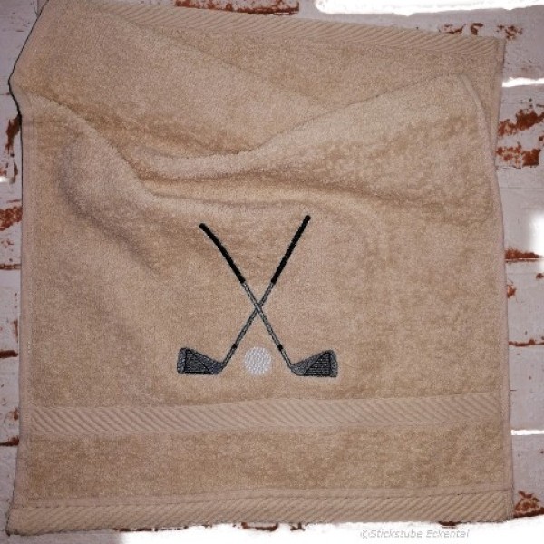 Handtuch Golfschläger